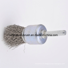 Brosse à polir à finition en acier de 25 mm (YY-064)